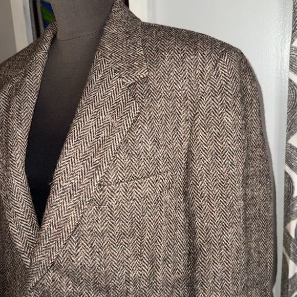 Harris Tweed Vintage Wool Sport Coat SZ 40R - Picture 3 of 12